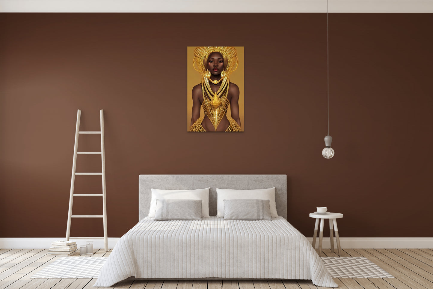 QUEEN ARMEENA, African Portrait Canvas Wall Art.