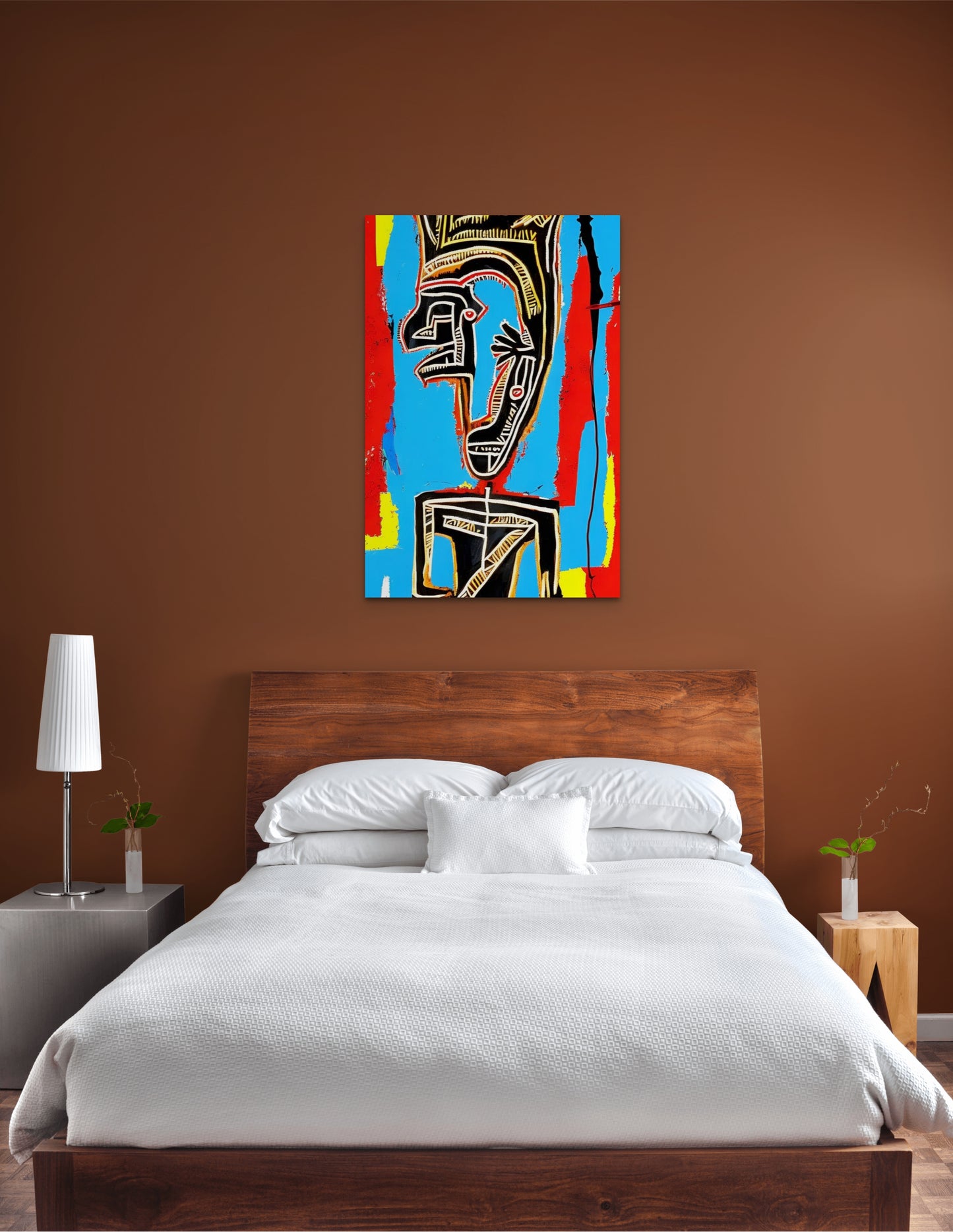 DEFINITELY UNSURE, African Portrait Canvas Wall Art.