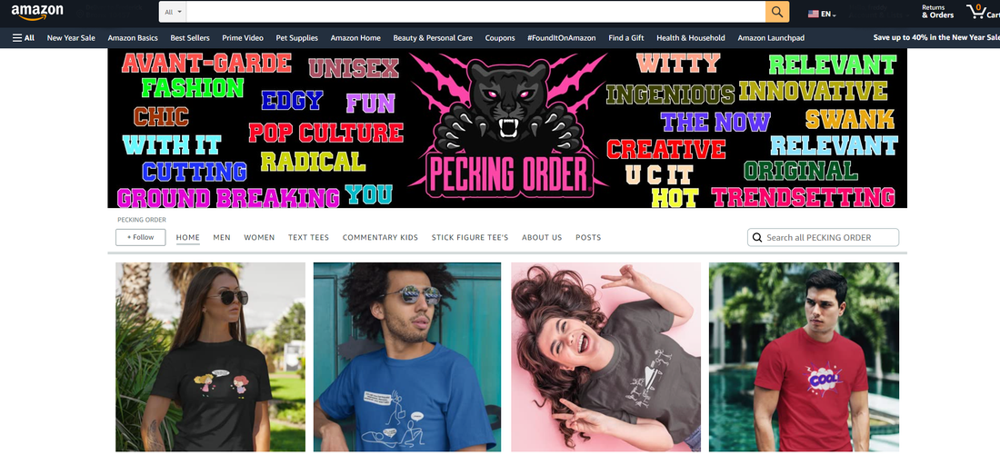PECKING ORDER T-SHIRTS
