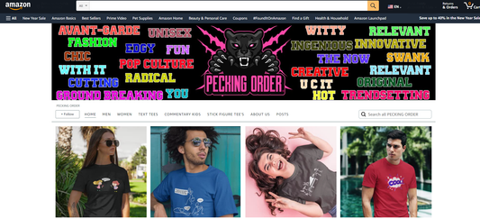 PECKING ORDER T-SHIRTS