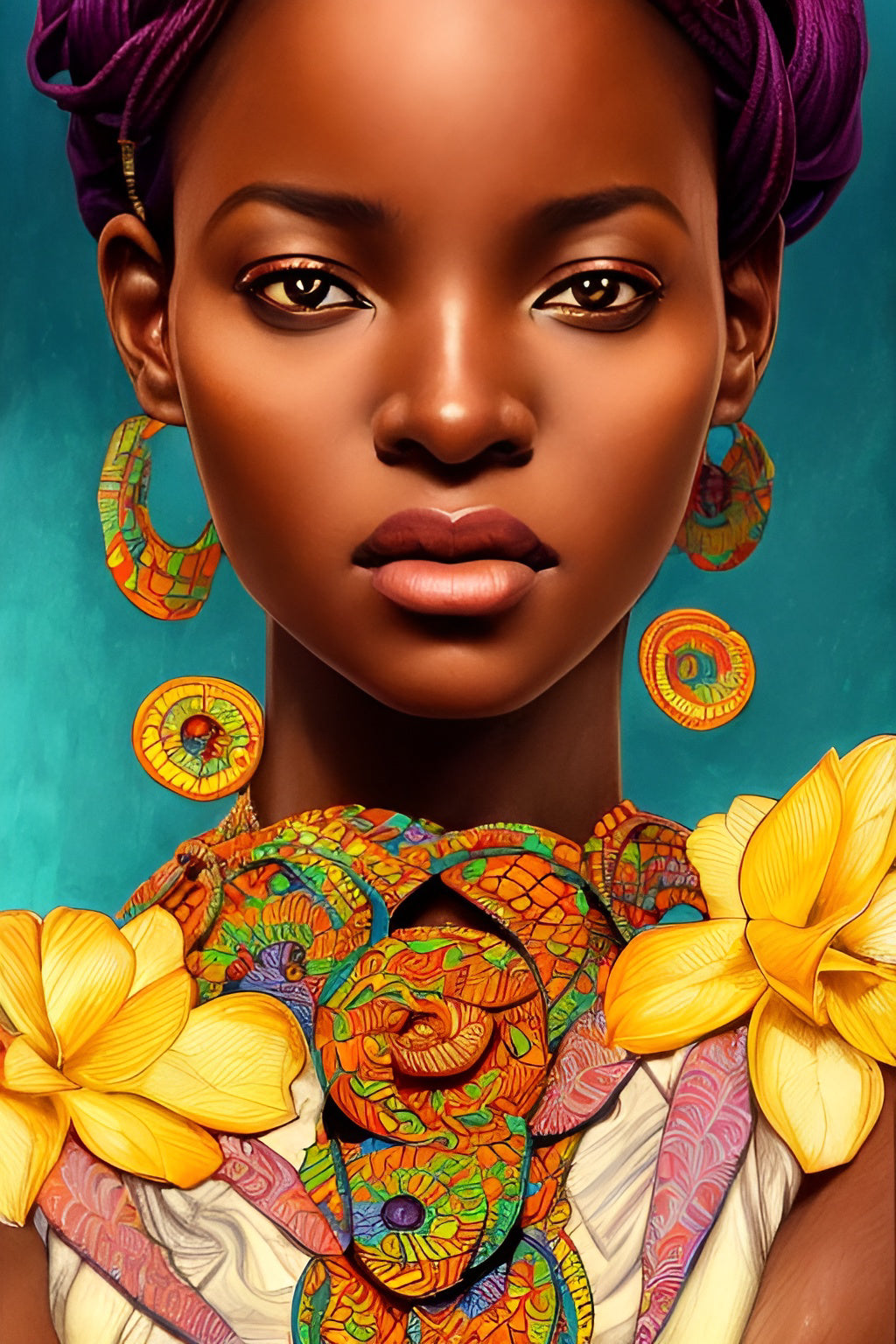 Why African Female Portrait Wall Art Has Become So Popular in Modern Home Decor"