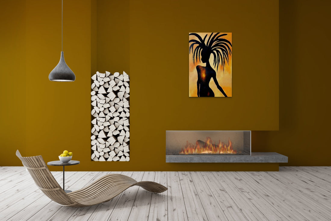Silhouettes & Shadows Wall Art Collection: Bold African-Inspired Color, Shape, and Expression