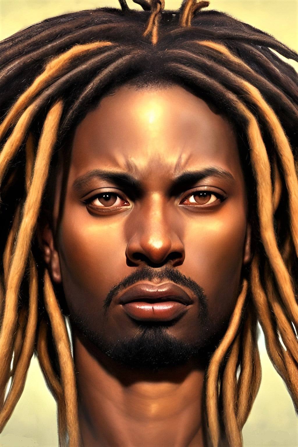 BRETHREN NYJEL, African Portrait Canvas Wall Art.