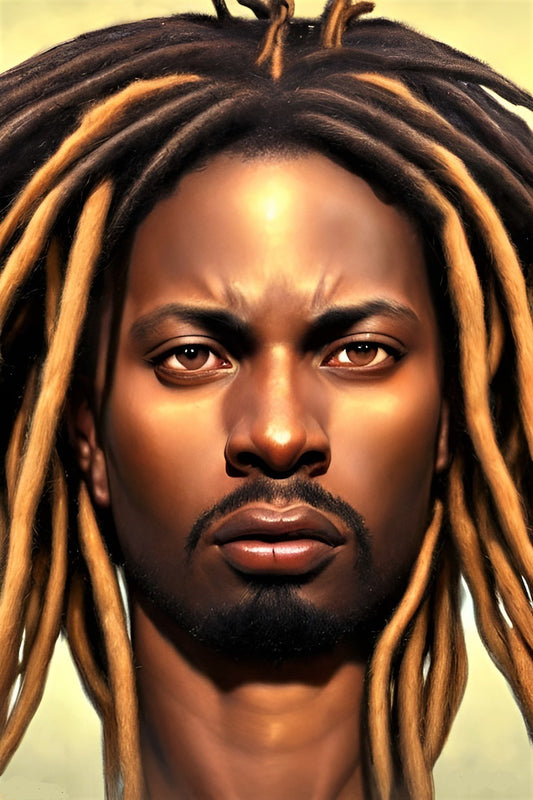 BRETHREN NYJEL, African Portrait Canvas Wall Art.