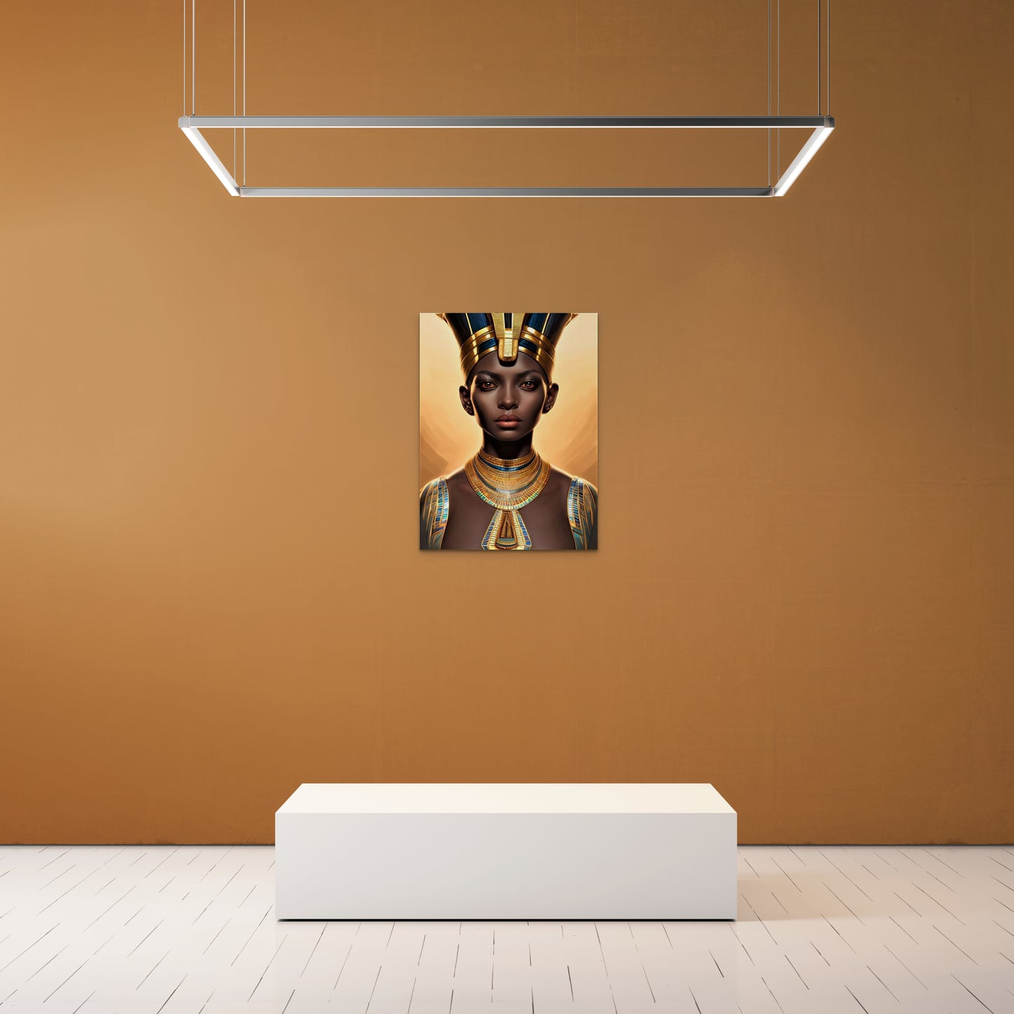 PHAROAH KRUAHMA, African Portrait Canvas Wall Art.