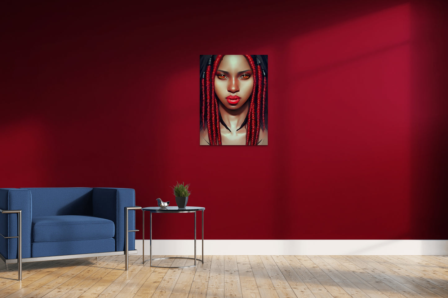 SISTREN CAMILLA, African Portrait Canvas Wall Art.
