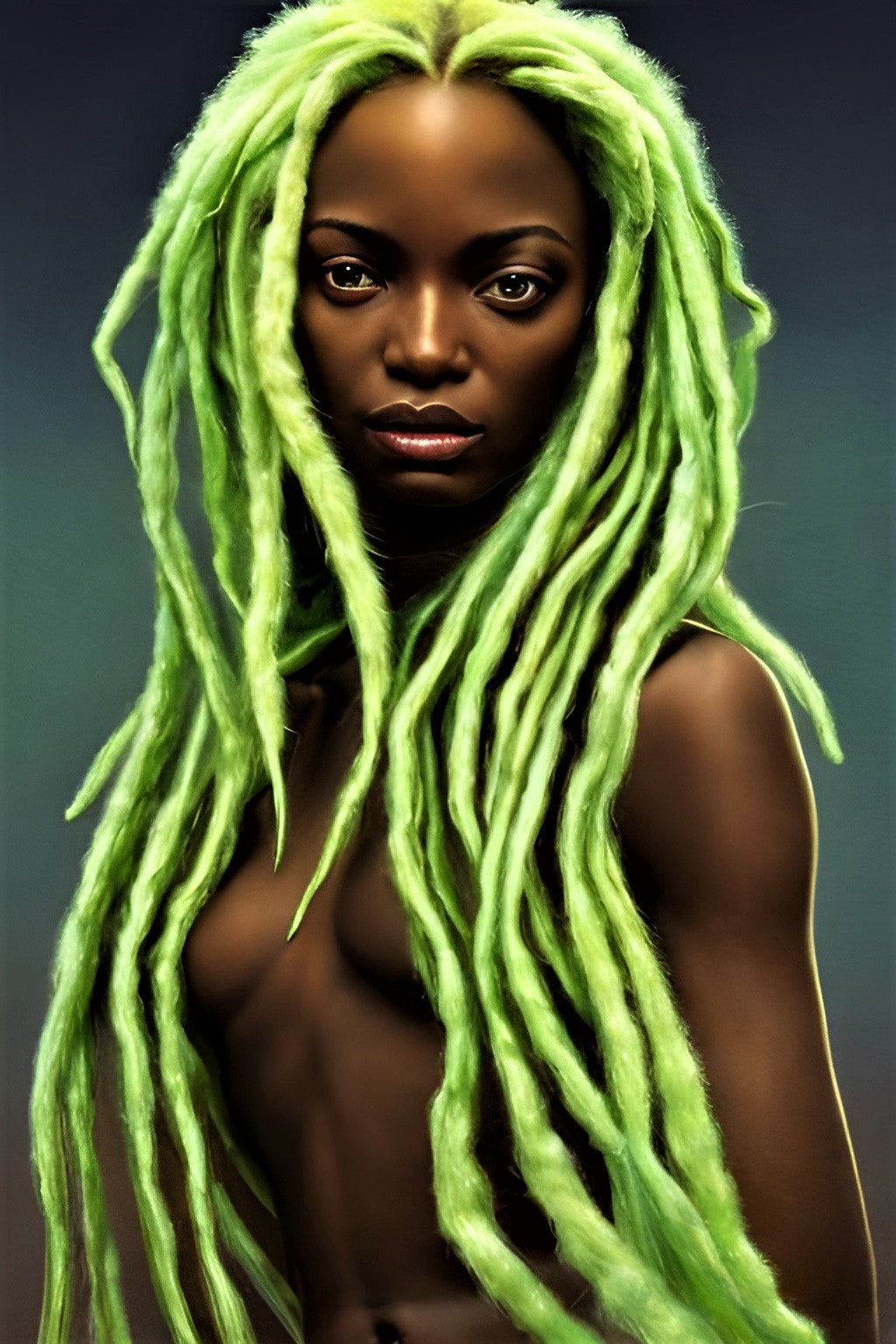 SISTREN QUAVA, African Portrait Canvas Wall Art.
