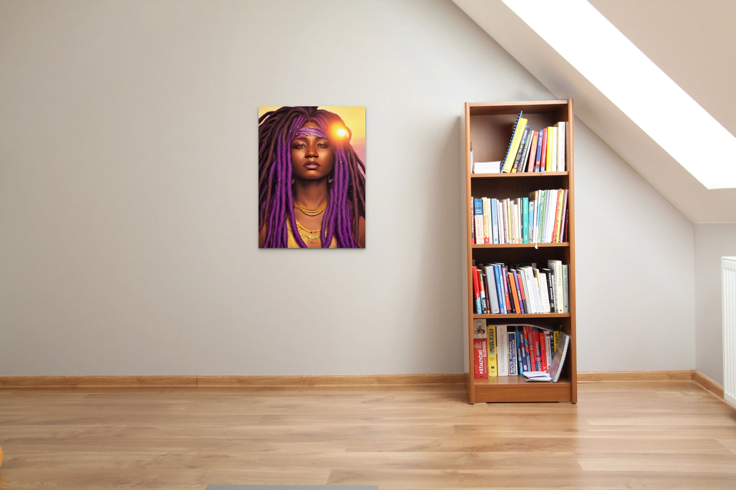 SISTREN SUEWATHAA, African Portrait Canvas Wall Art.