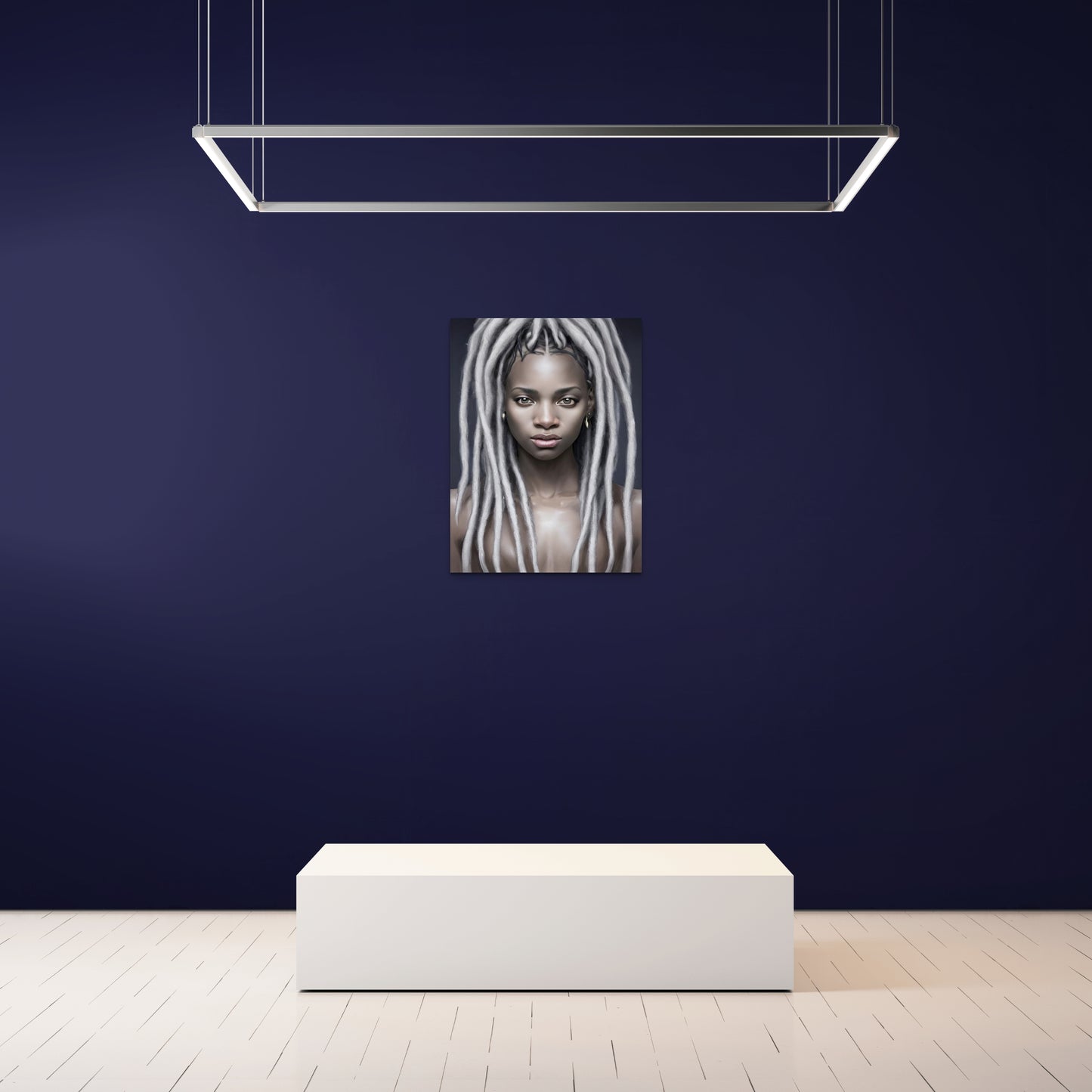 SISTREN THYLA, African Portrait Canvas Wall Art.