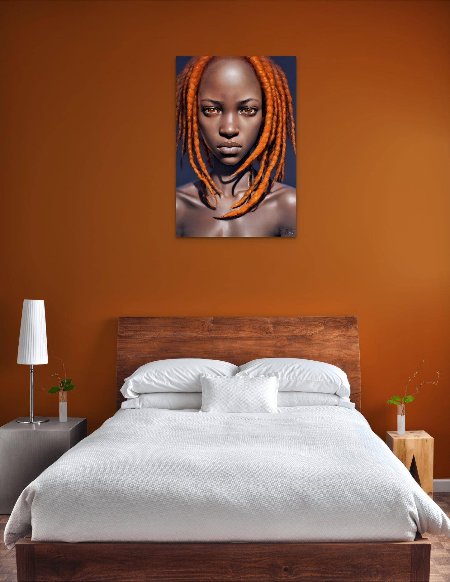 SISTREN VONSHONNA, African Portrait Canvas Wall Art.