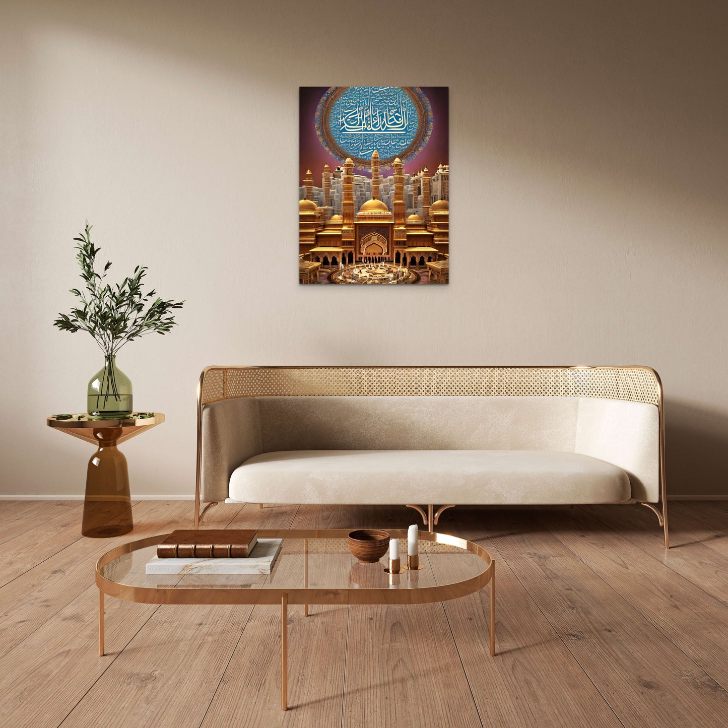 TEMPLE OF TIME, African Wall Art, Canvas, African Portrait Canvas Wall Art.