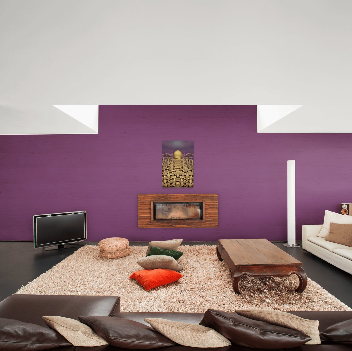TEMPLE OF TOGETHERNESS, African Portrait Canvas Wall Art.