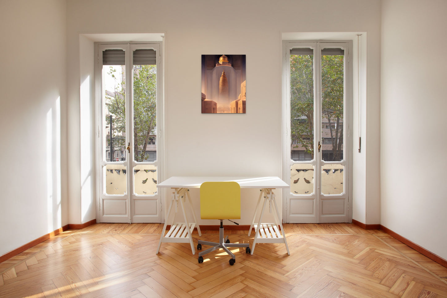 TEMPLE OF TRUTH, African Portrait Canvas Wall Art.