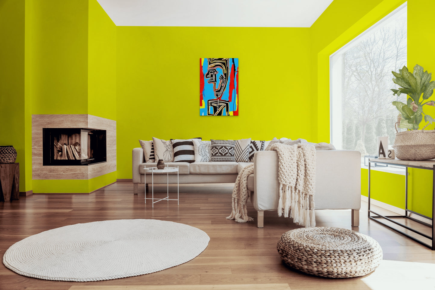 DEFINITELY UNSURE, African Portrait Canvas Wall Art.