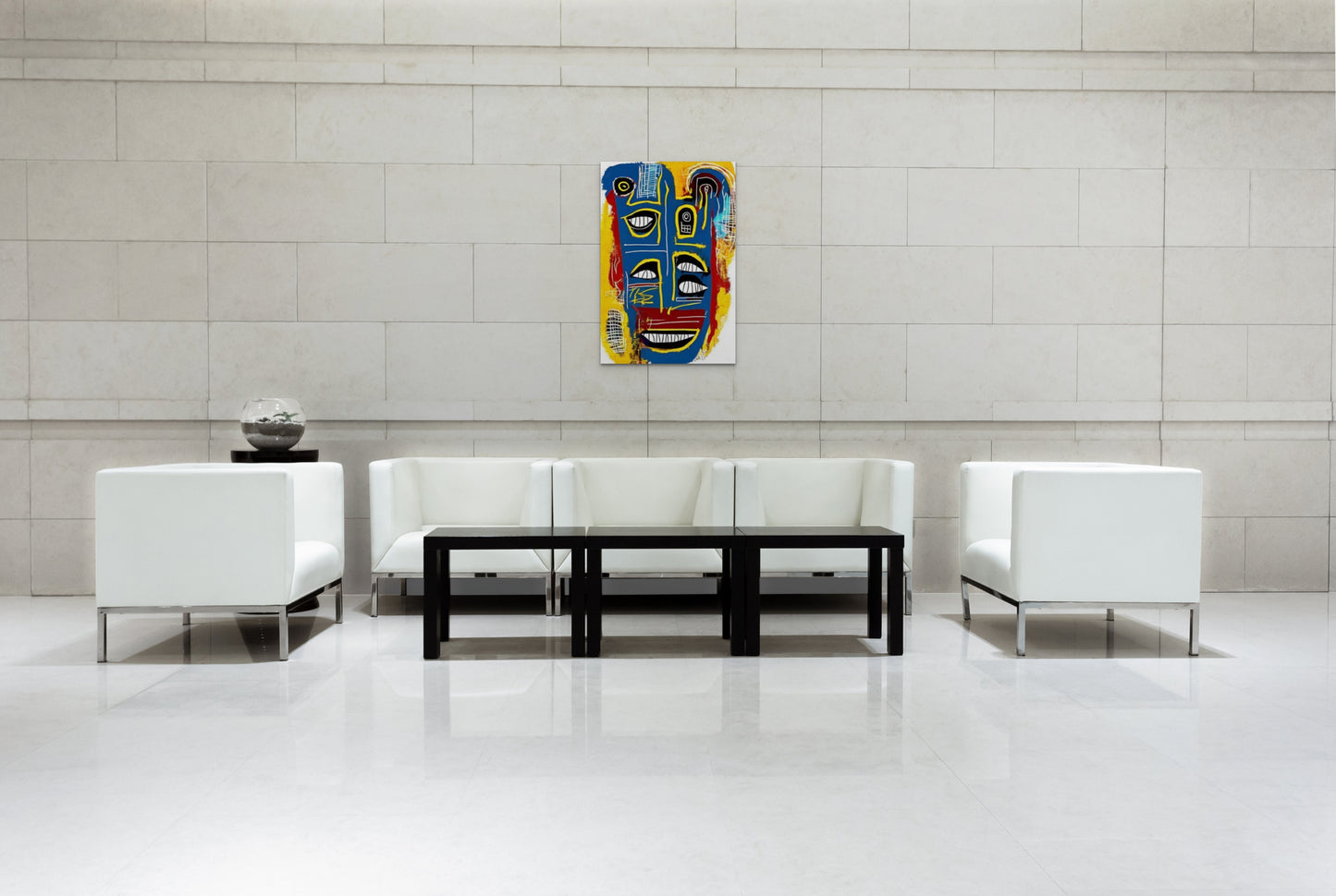 BLIND INSIGHTFULNESS, African Portrait Canvas Wall Art.