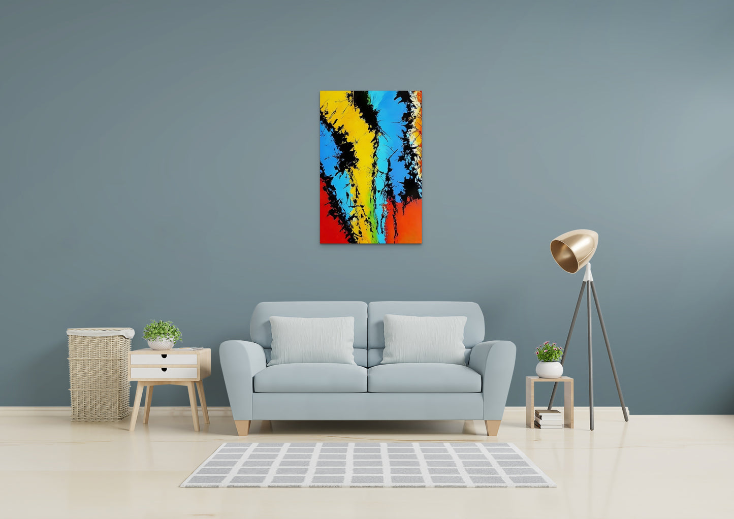 THIS JUST IN, African Portrait Canvas Wall Art.